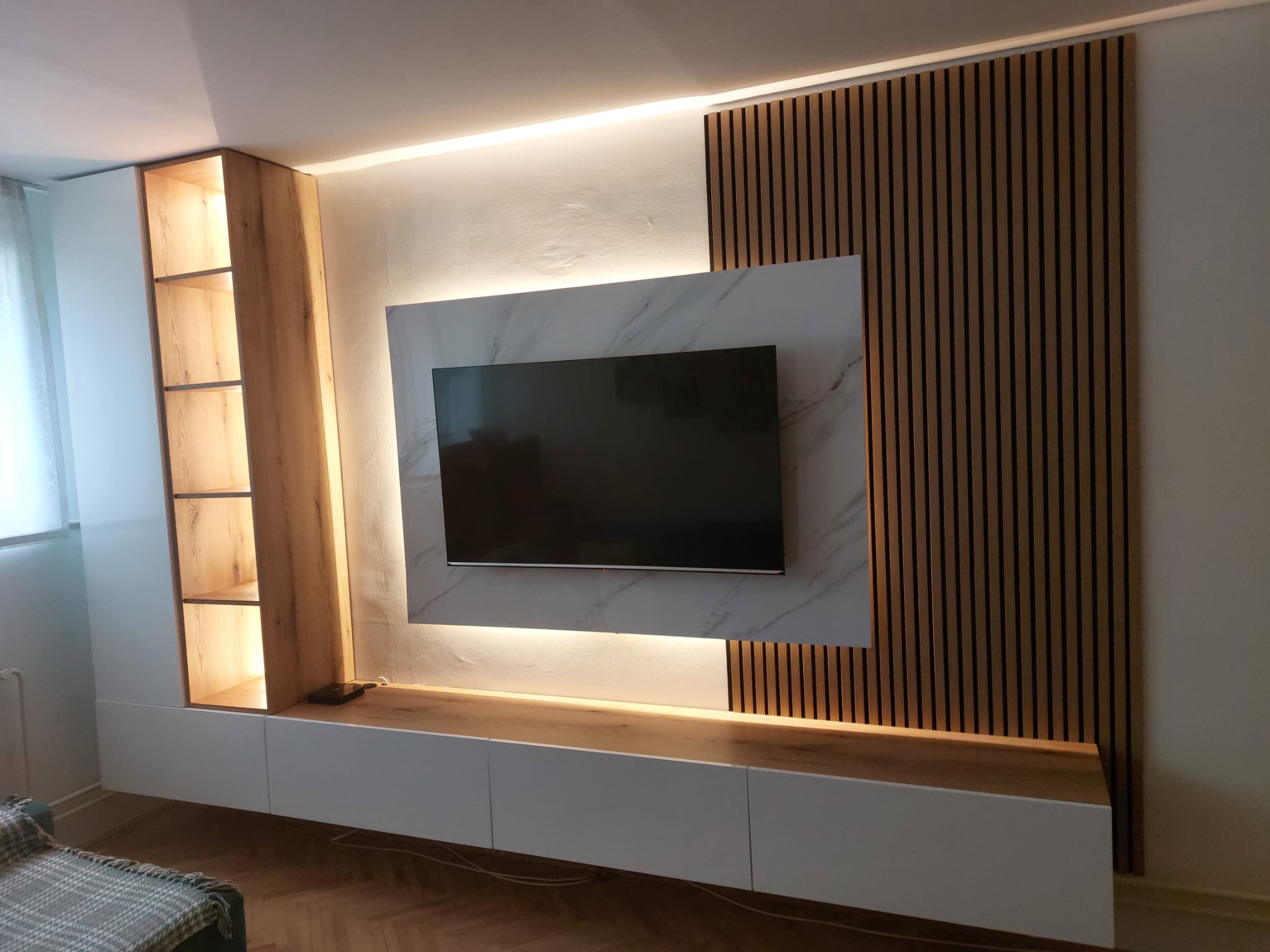 Dnevni boravak nakon uređenja